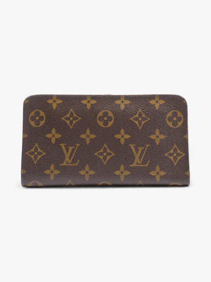 Louis Vuitton Zip Round Wallet Monogram Coated Canvas