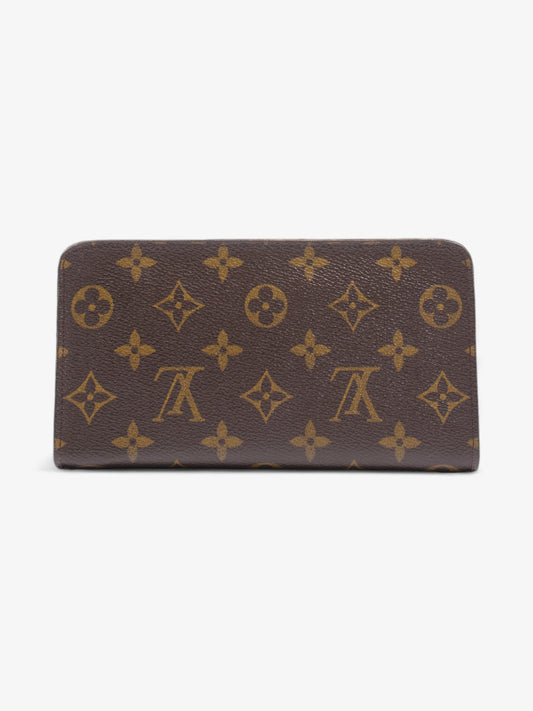 Louis Vuitton Zip Round Wallet Monogram Coated Canvas