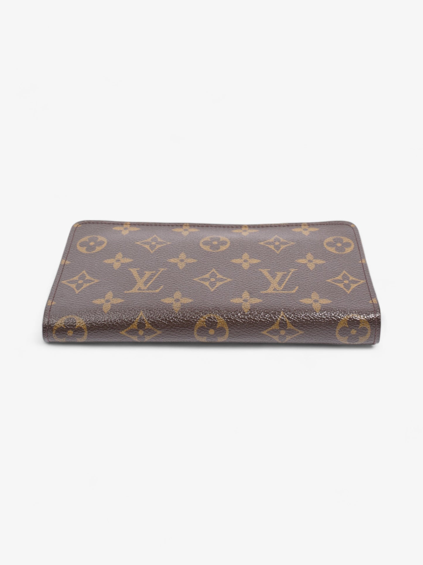 Louis Vuitton Zip Round Wallet Monogram Coated Canvas