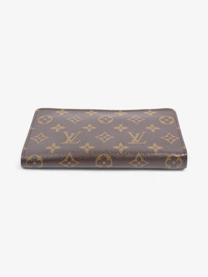 Louis Vuitton Zip Round Wallet Monogram Coated Canvas