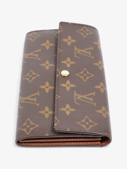 Louis Vuitton Louis Vuitton Monogram Portefeuille Sarah M61734 SP1110 Wallet Monogram Coated Canvas