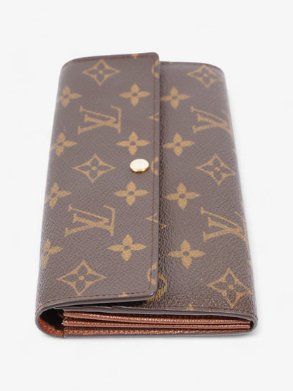 Louis Vuitton Louis Vuitton Monogram Portefeuille Sarah M61734 SP1110 Wallet Monogram Coated Canvas