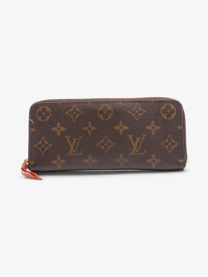 Louis Vuitton Clemence Wallet Monogram Coated Canvas