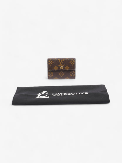 Louis Vuitton Élise Compact Wallet Monogram Coated Canvas