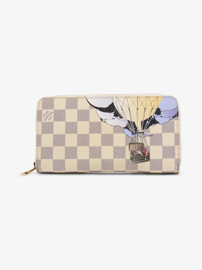 Louis Vuitton Ilustre Zippy Wallet Damier Azur Coated Canvas