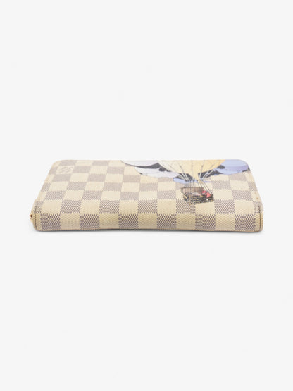 Louis Vuitton Ilustre Zippy Wallet Damier Azur Coated Canvas