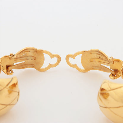 Chanel Coco Gold Clip On Earrings Costume Jewellery