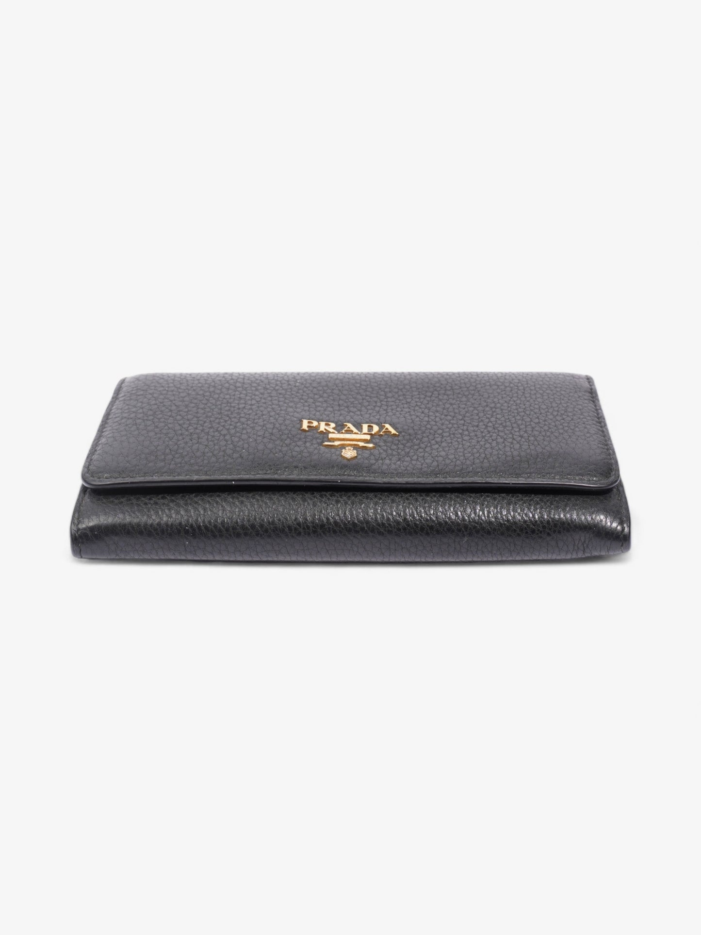 Prada Long Wallet Black Saffiano Leather