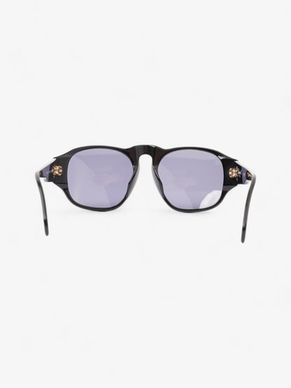 Chanel Coco Mark Sunglasses Black Acetate 130mm
