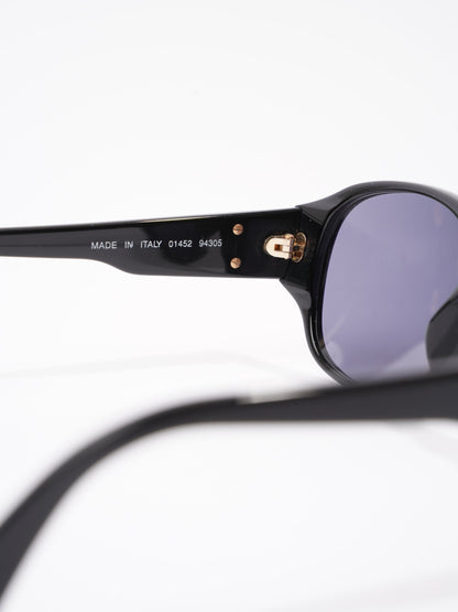 Chanel Coco Mark Sunglasses Black Acetate 130mm