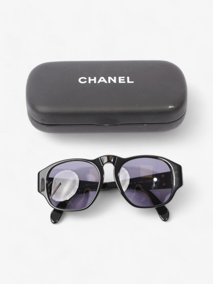 Chanel Coco Mark Sunglasses Black Acetate 130mm