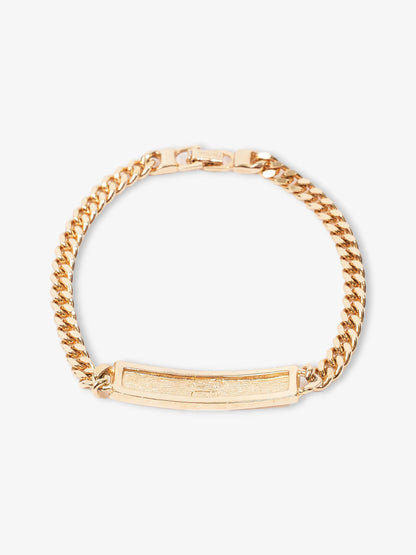 Christian Dior CD Logo Bracelet Gold Base Metal