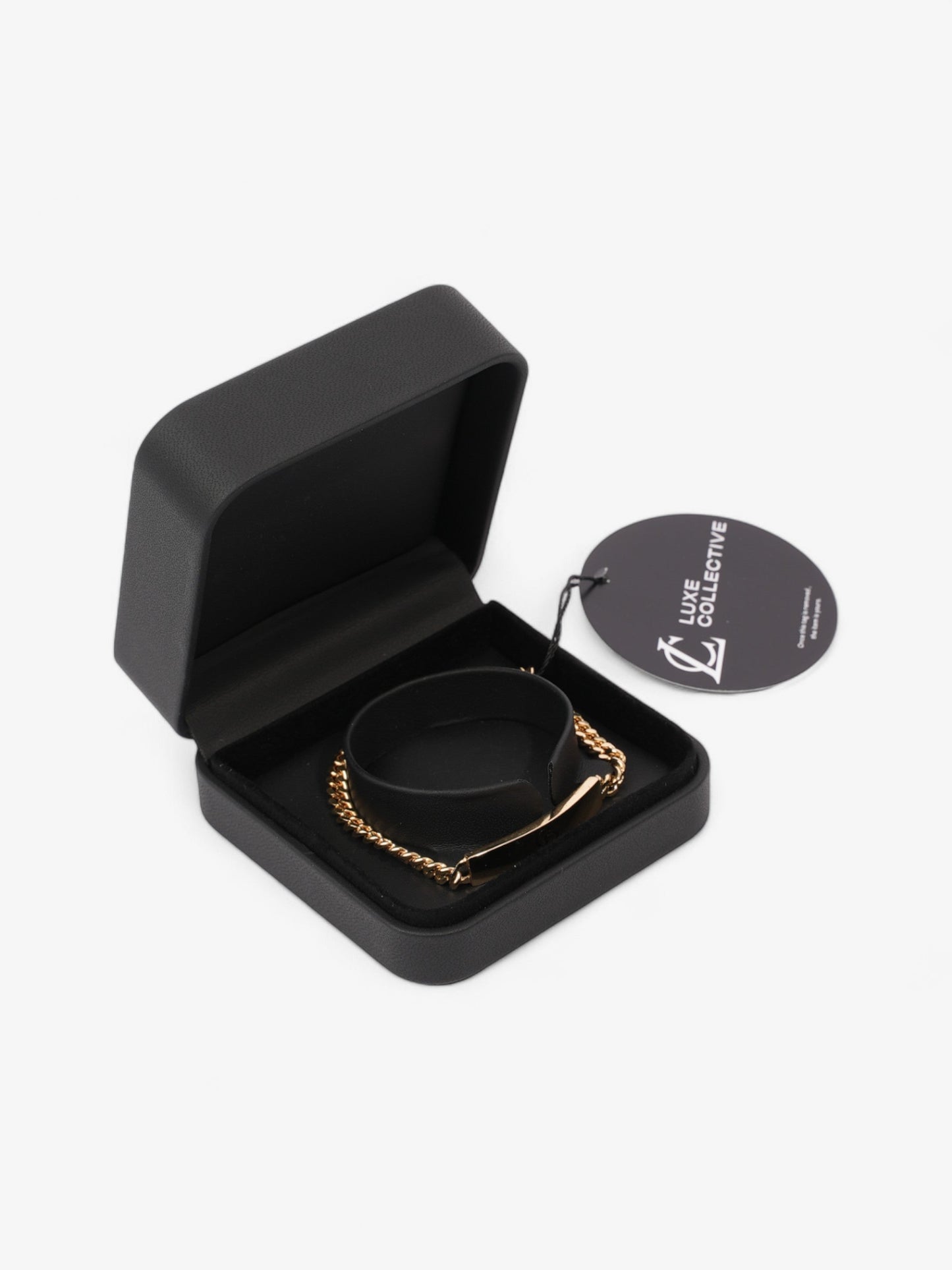 Christian Dior CD Logo Bracelet Gold Base Metal