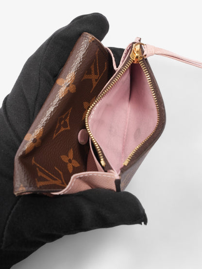 Louis Vuitton Porte Monnaie Zip Monogram Coated Canvas