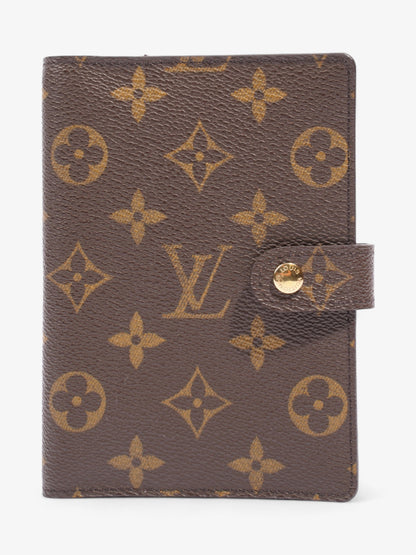 Louis Vuitton Agenda Cover Monogram Coated Canvas PM