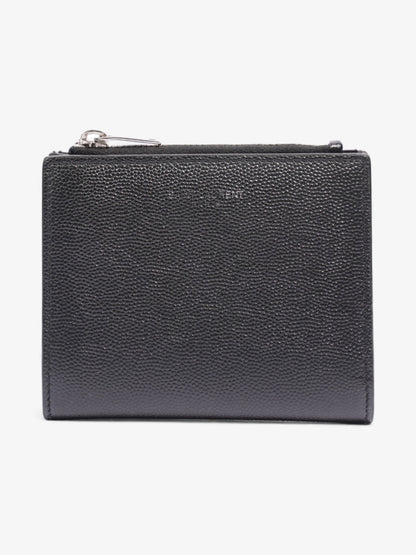 Saint Laurent Compact Wallet Black Leather