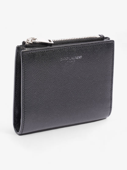 Saint Laurent Compact Wallet Black Leather