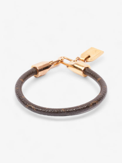Louis Vuitton Nanogram Bracelet Monogram / Gold Coated Canvas