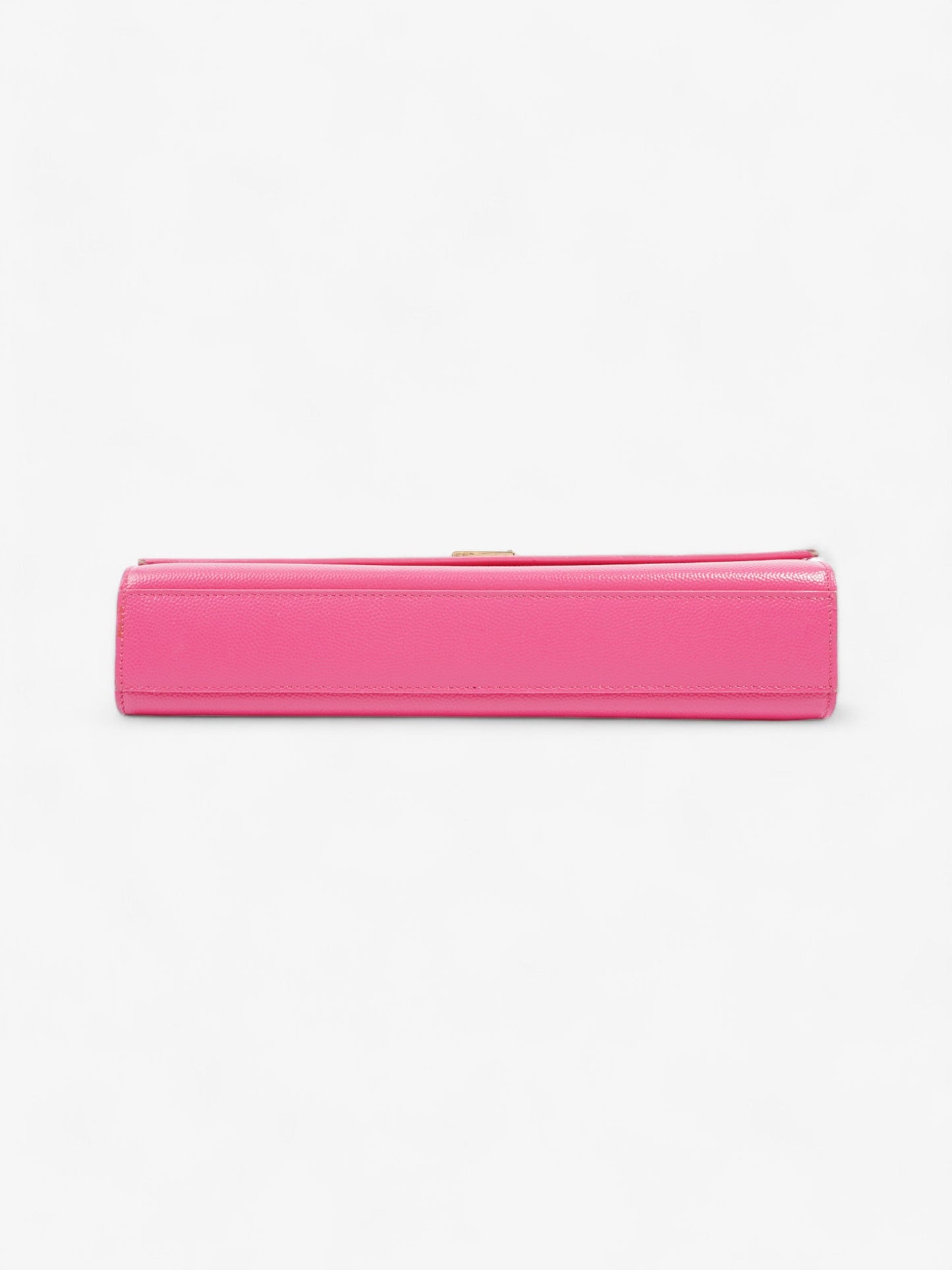 Saint Laurent Kate Neon Pink Grained Leather