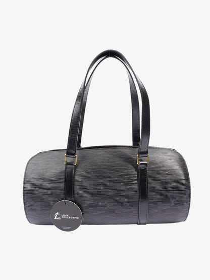 Louis Vuitton Soufflot  Black Epi Leather