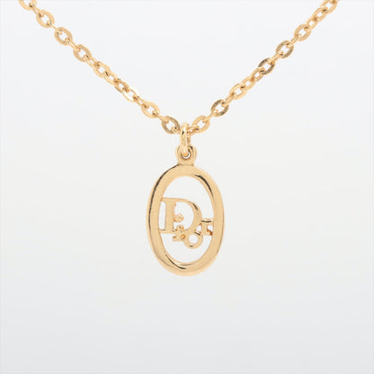 Christian Dior Logo Gold Necklace Costume Jewellery