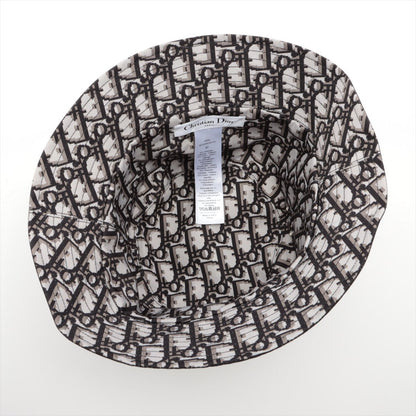 Dior Reversible Oblique Black Bucket Hat Size 57