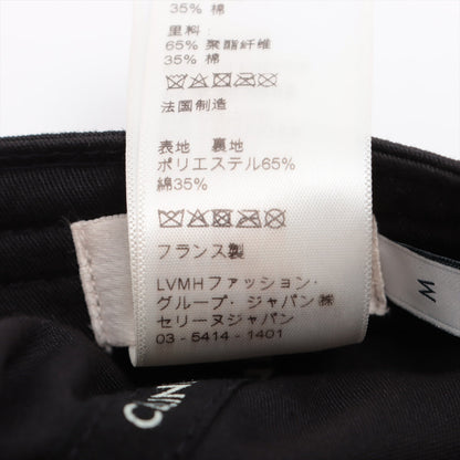 Celine Logo Black Baseball Cap Size Medium