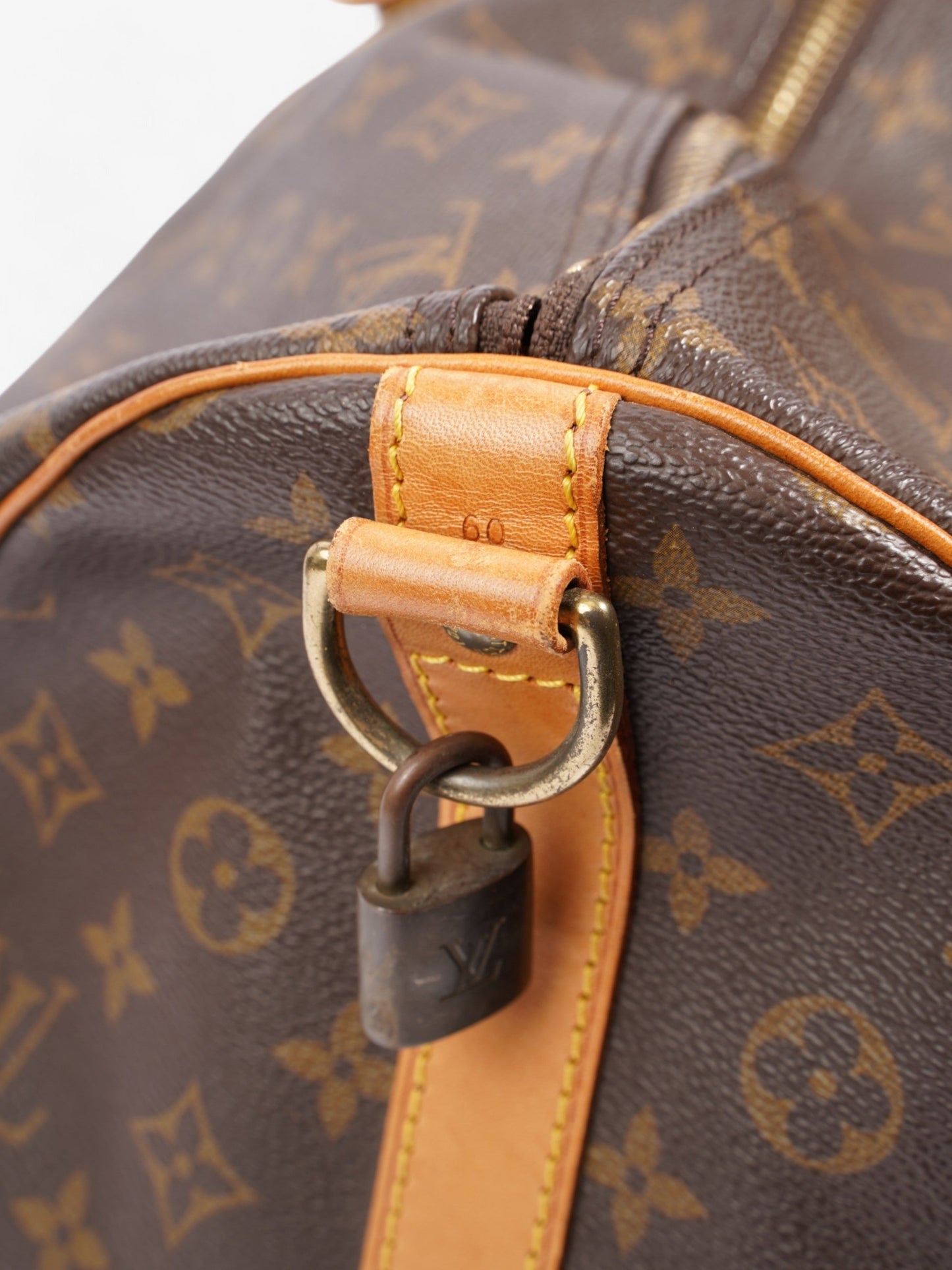Louis Vuitton Keepall Bandouliere Monogram Coated Canvas 60
