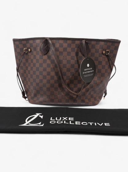 Louis Vuitton Neverfull Damier Ebene Coated Canvas MM