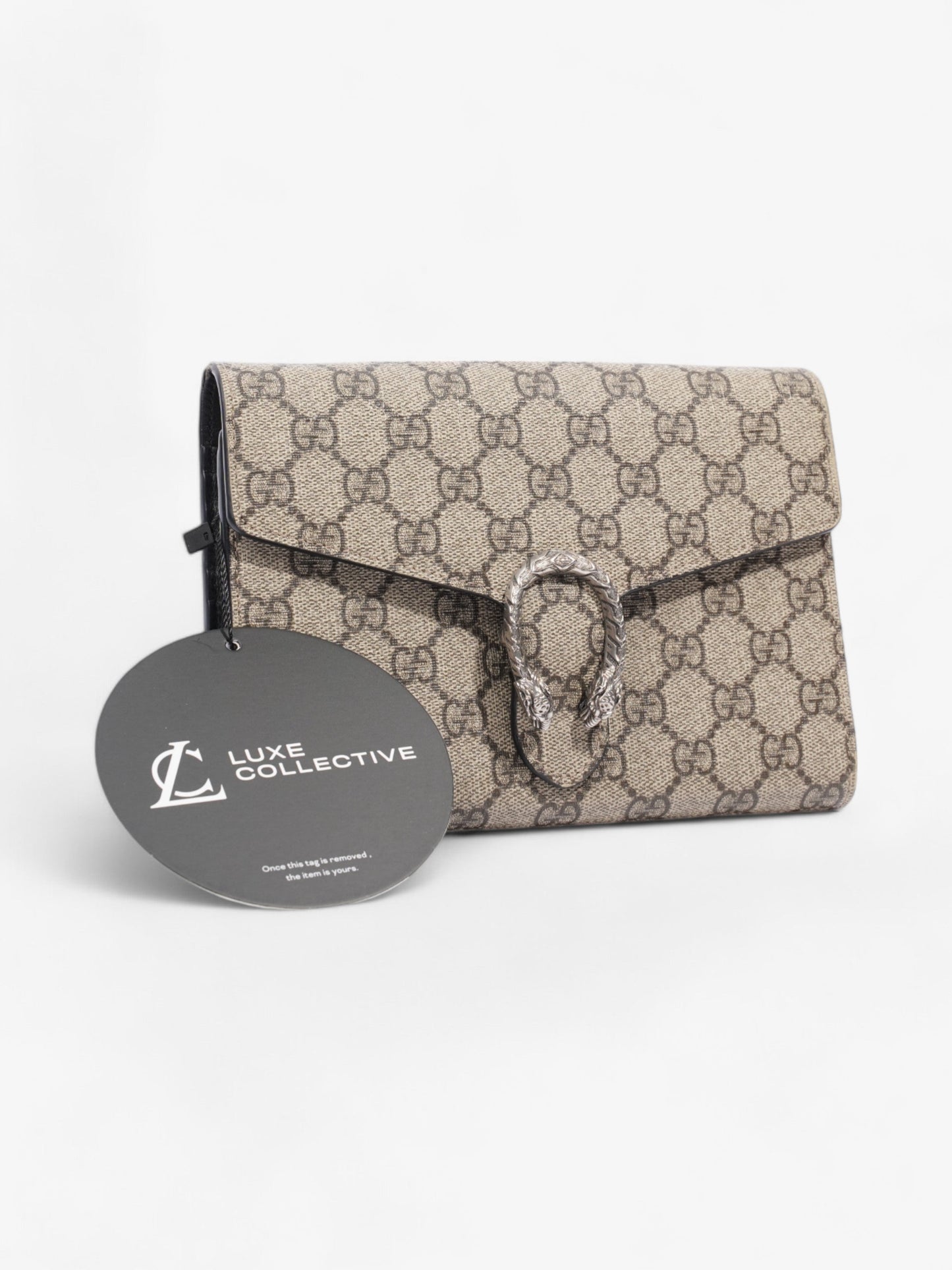 Gucci Dionysus Clutch Supreme Coated Canvas