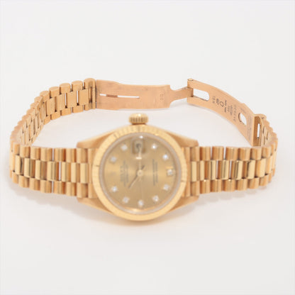 Rolex Datejust 26mm 18k Yellow Gold Watch 69178G