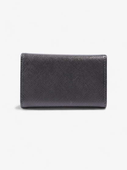 Prada Key Case Black Saffiano Leather