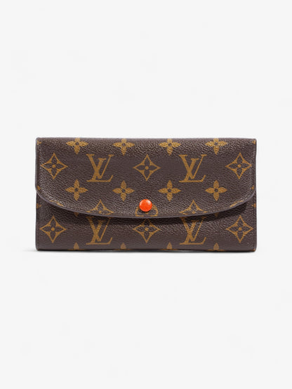 Louis Vuitton Emilie Wallet Monogram Coated Canvas