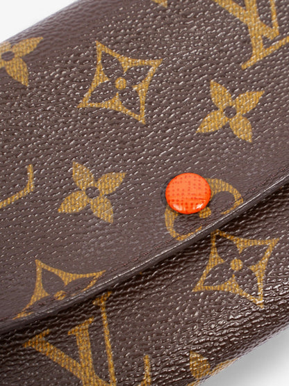 Louis Vuitton Emilie Wallet Monogram Coated Canvas