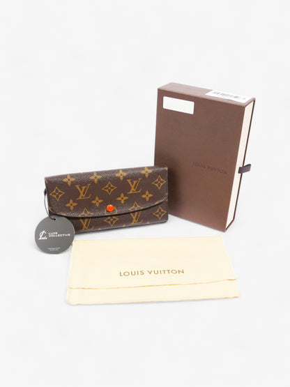 Louis Vuitton Emilie Wallet Monogram Coated Canvas