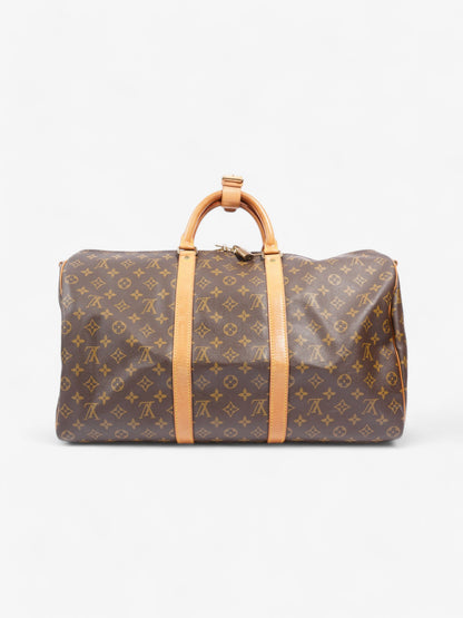 Louis Vuitton Keepall Bandouliere Monogram Coated Canvas 50