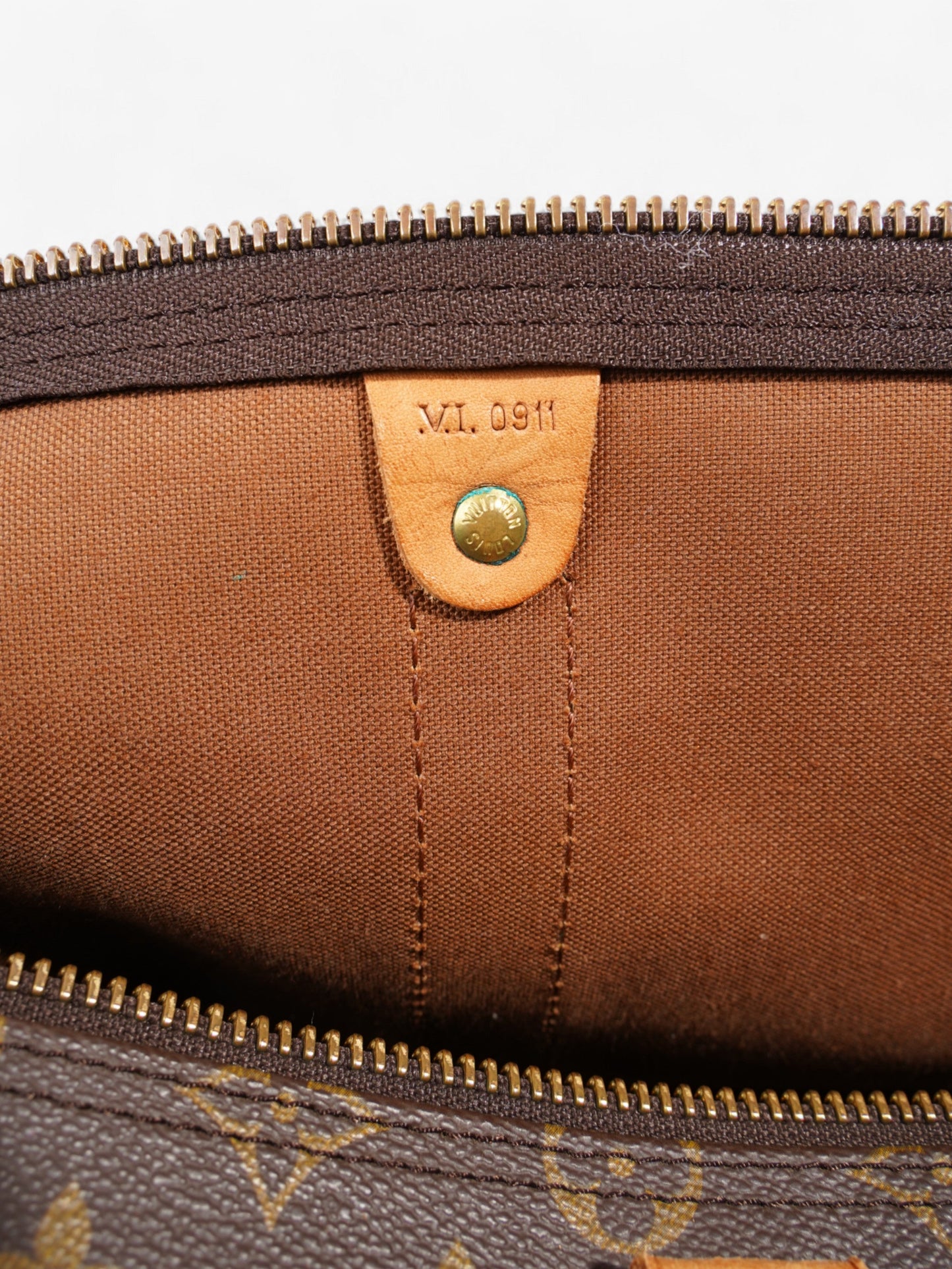 Louis Vuitton Keepall Bandouliere Monogram Coated Canvas 50