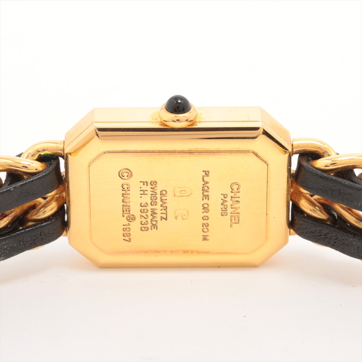Chanel Premier Black/Gold Size L Watch