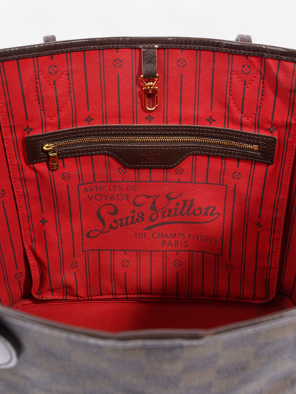 Louis Vuitton Neverfull Damier Ebene Coated Canvas MM