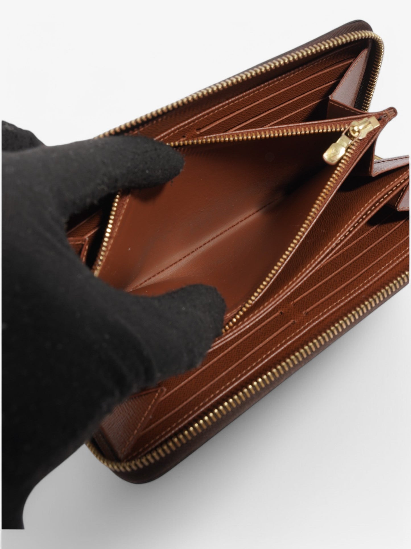Louis Vuitton Zippy Wallet Monogram Coated Canvas