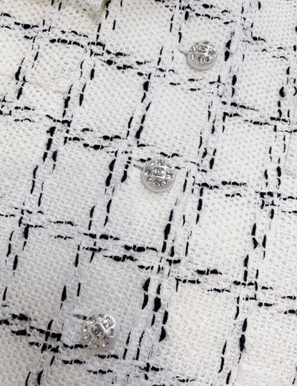 Chanel 23S White & Black jacket