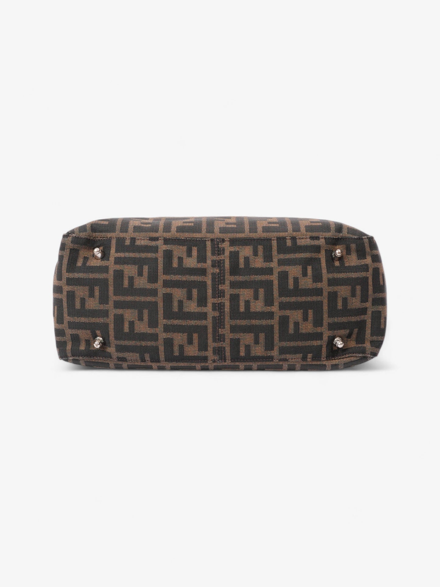 Fendi Zucca Tote Brown Canvas