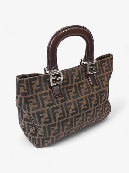 Fendi Zucca Tote Brown Canvas