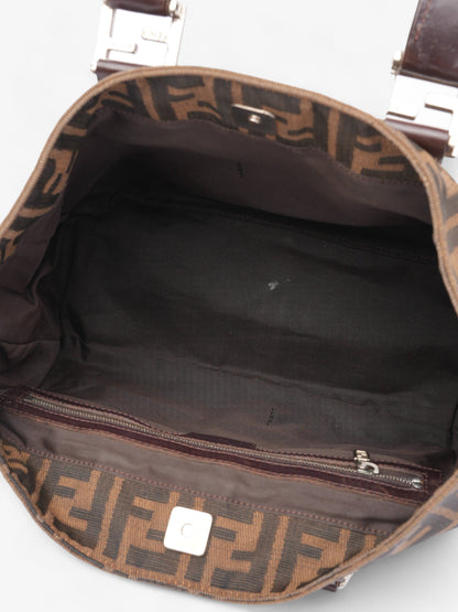 Fendi Zucca Tote Brown Canvas