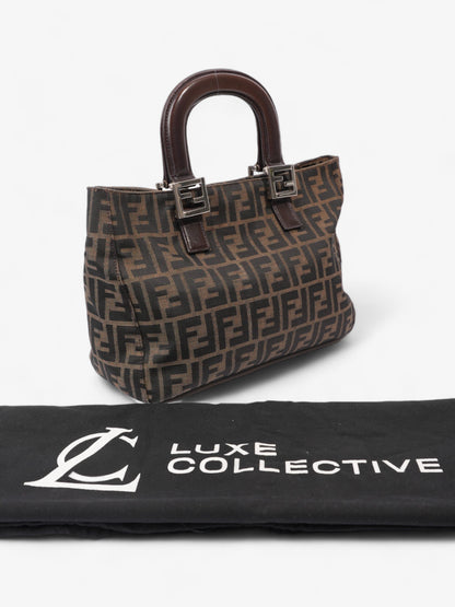 Fendi Zucca Tote Brown Canvas