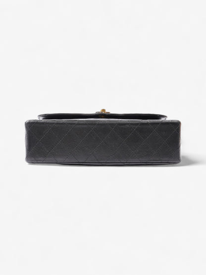 Chanel Paris Flap Black Calfskin Leather