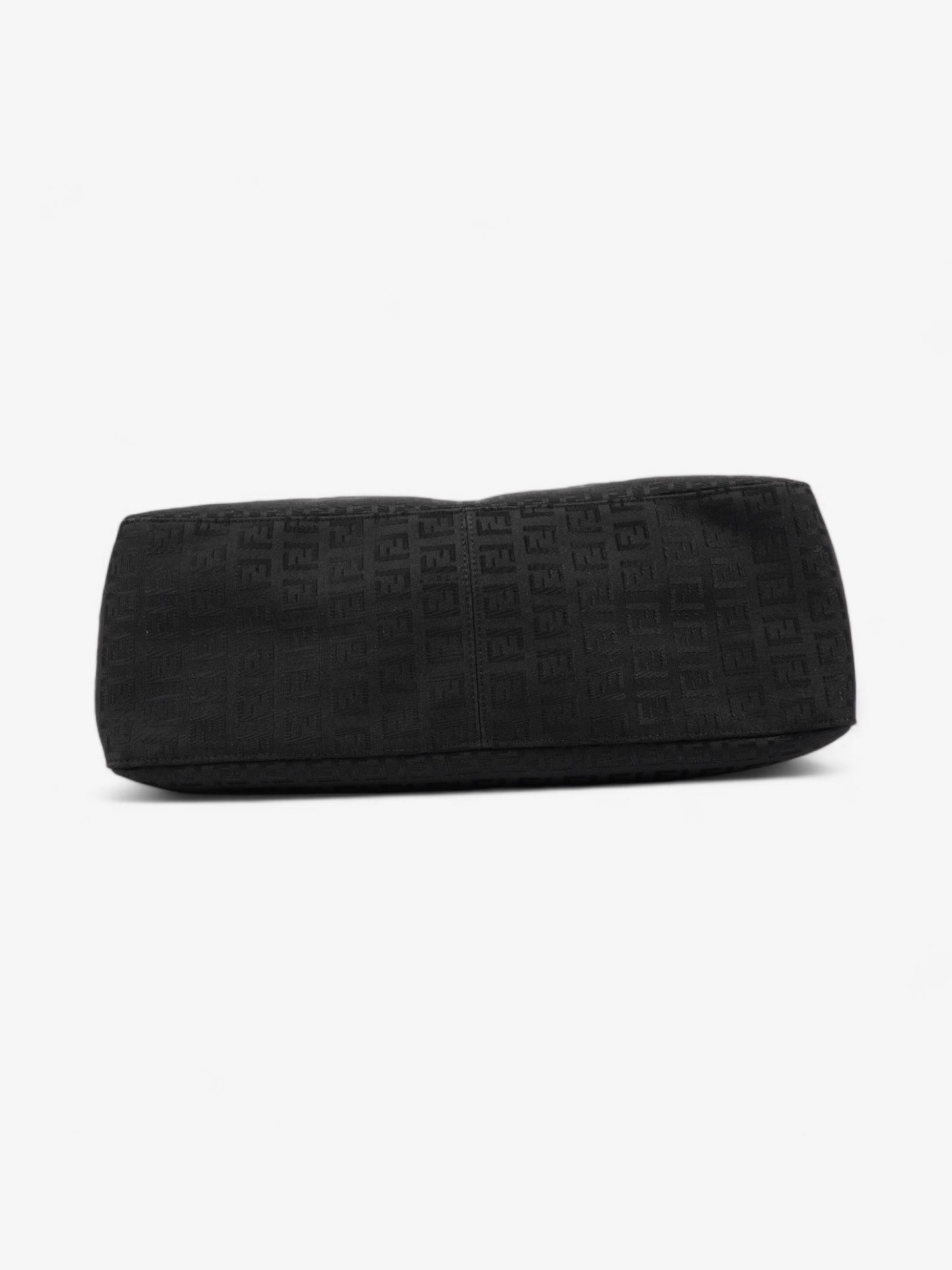 Fendi Zucca Tote Black Canvas