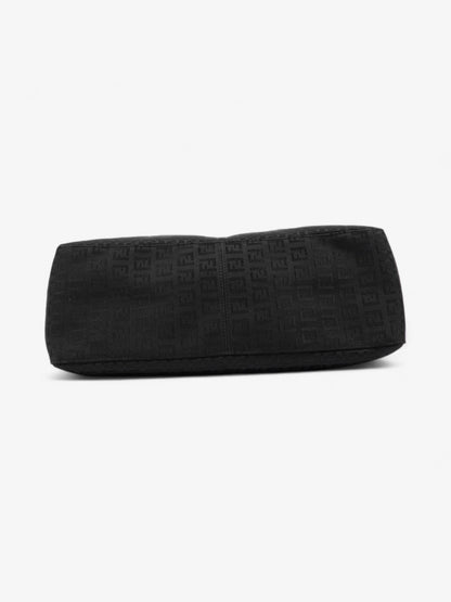 Fendi Zucca Tote Black Canvas