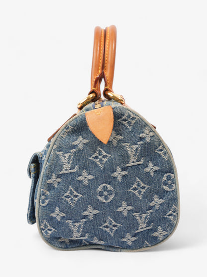 Louis Vuitton Neo Speedy Denim Monogram Denim 30
