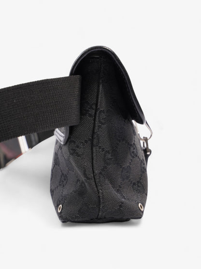 Gucci GG Jackie Belt Bag Black Canvas